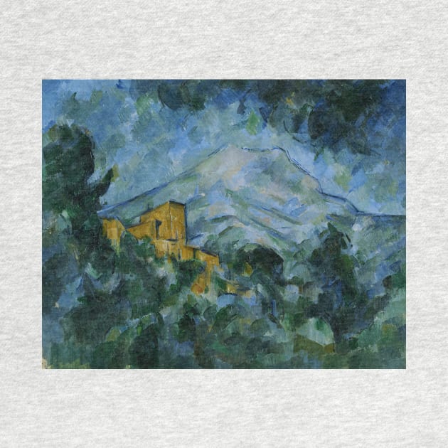 Mont Sainte-Victoire and Chateau Noir by Paul Cezanne by Classic Art Stall